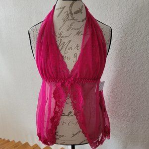 NEW Sheer Bow Babydoll Lingerie